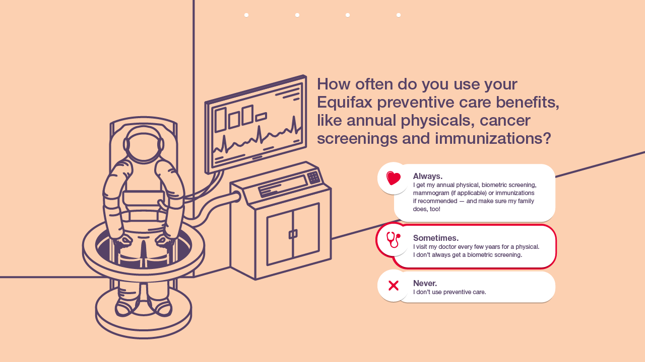 Second slide from the decision tool